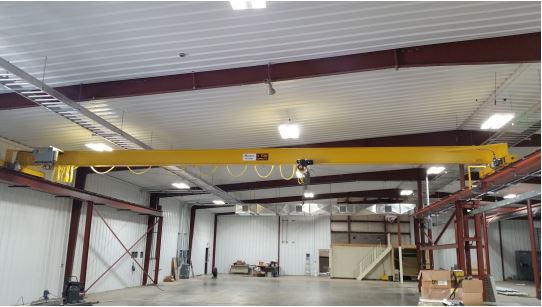 1 Ton Overhead Cranes and Runway (#23668-69)