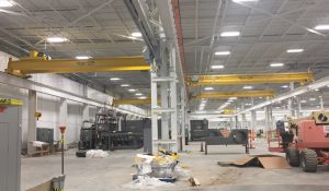 10 & 15 TON OVERHEAD CRANES WITH RUNWAYS