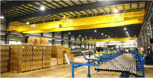 Two 12 ton Tube Handling Cranes